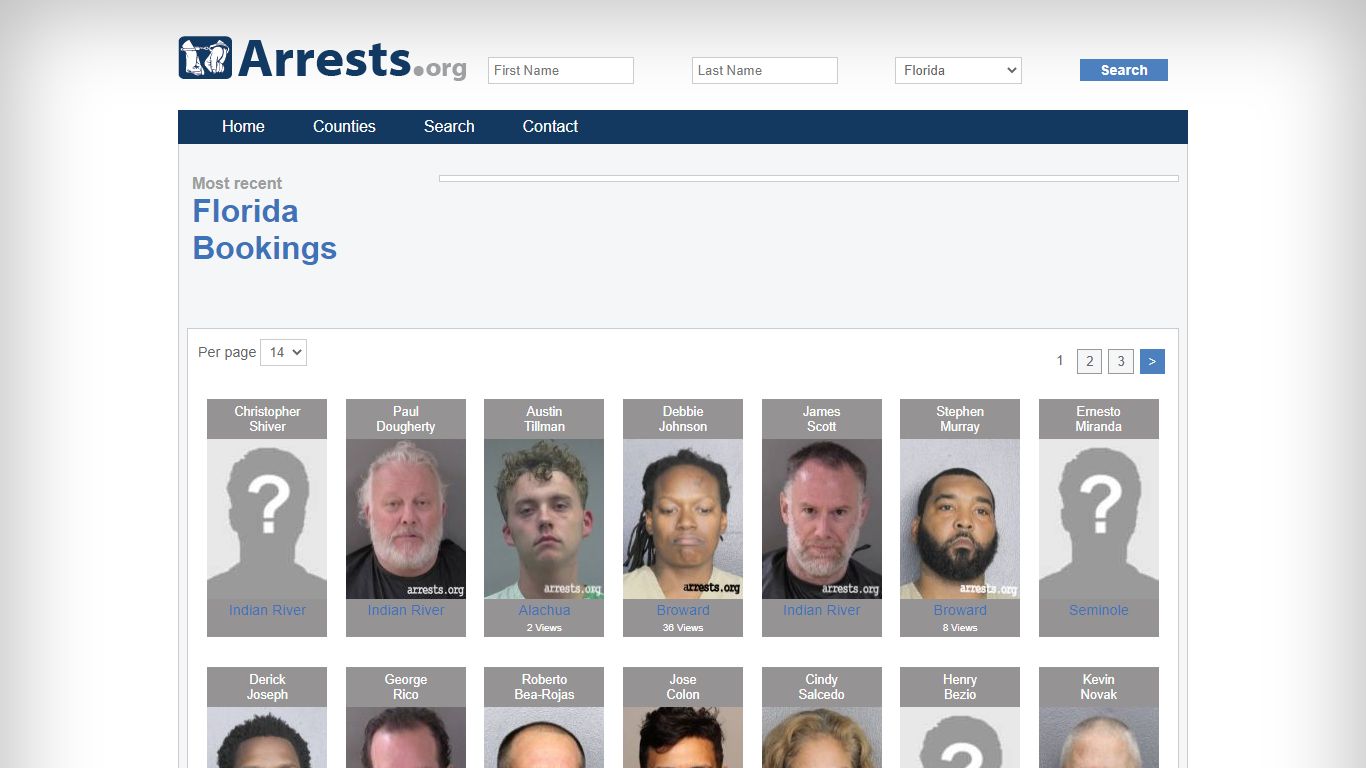 Florida Arrests and Inmate Search